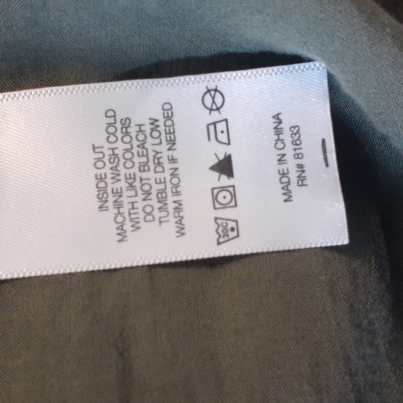 Kenneth Cole Reaction khaki green dress. - Picture 7 of 7